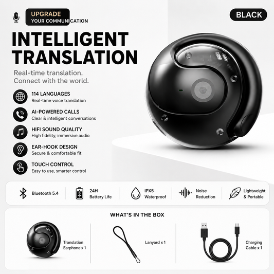AI Translation Wireless Bluetooth Earphone